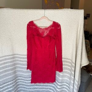 BCBGmaxazria red dress - 4